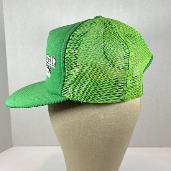 Vintage Quaker State Trucker Hat Cap Mesh Snapback Motor Oil Racing NASCAR - Picture 3 of 7